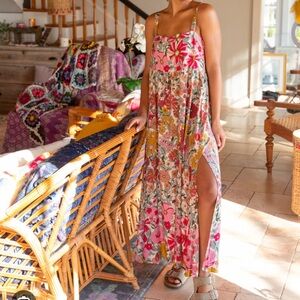 Patti Side Slit Maxi Dress